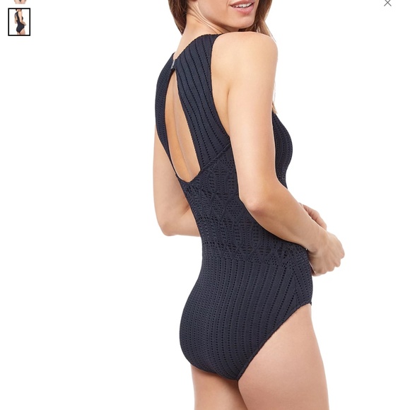 Profile by Gottex Notre Dame High Neck One Piece Swimsuit - Picture 2 of 10